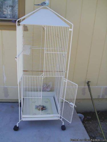 Nice Wrought Iron Bird Cage - Price: 75.00