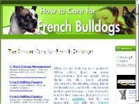The Proper Care for French Bulldogs