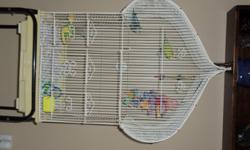 I have 2 parakeets for sale with cage. Both birds are healthy, mite and disease free. One is female and the other male. Both birds are 1 1/2 years old so they are still pretty young. Would make great christmas gift. Both are very sweet birds but I just
