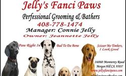 Professional Dog Groomer Needed. Induividual must have 2 to 4 yrs grooming experience with references and a portfolio of dogs groomed. Please call Jeannette @ 408-779-4316, would like to hear from you.