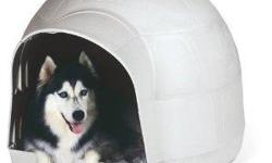 Petmate Dogloo KD Igloo Large Dog House
Protect your pet with a Petmate Dogloo KD
Pet supply has a rain-diverting door rim
Large igloo dog house (already assembled and cleaned)
Extended entrance is perfect for large dogs
$50 or best offer
