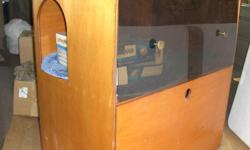 Hand Made Sturdy Enclosed Cat Litter Box. Very Good Condition. Only $45.00...