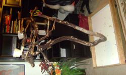 Parrot Tree Stand 52''tall.Was used for African Grey.Can be used for Macaws as well.In good shape.Price $50